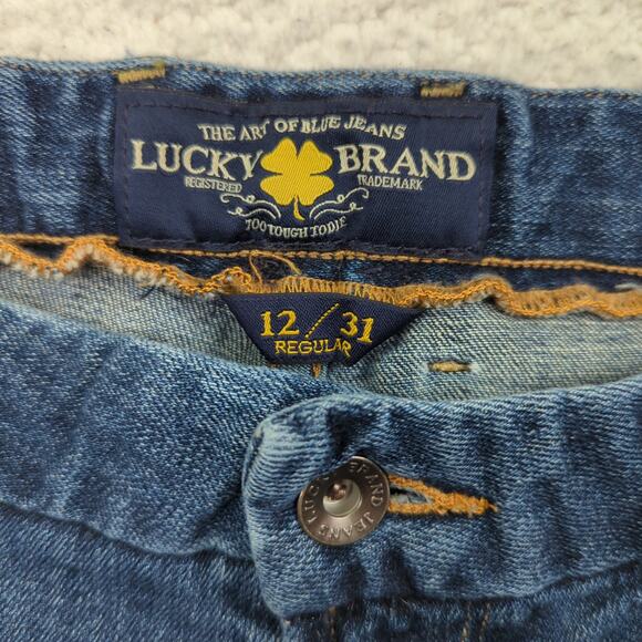 Lucky Brand Women's Boot Cut Blue Jeans - Picture 7 of 9